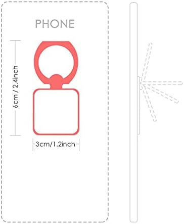 קלפי משחק ללב דפוס גיאומטרי מרובע טלפון סלולרי טלפון סלולרי סוגר מתנת תמיכה אוניברסלית